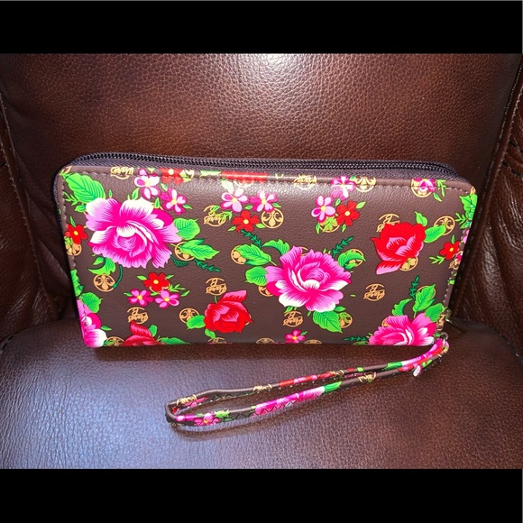 NEW Flowers💐🌺🌸 Long Zipper Wallet - Picture 3 of 9